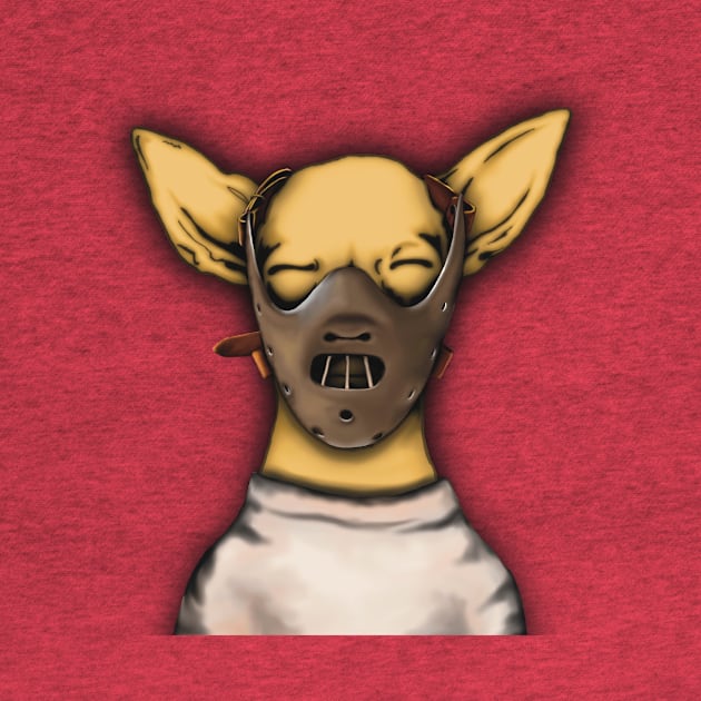 Cannibal Chihuahua by DakiPukiTeeStudio